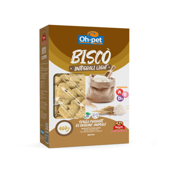 Biscò “Integrali Light” gr. 400 forma di osso