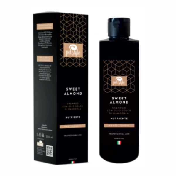 Sweet Almond Shampoo alle Mandorle ml.250 per cani a manto Lungo